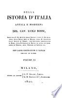 Della istoria d'Italia antica e moderna