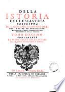Della istoria ecclesiastica ... da G.A. Orsi ... tomo primo (-ventesimo primo).