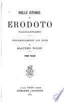 Della istorie di Erodoto