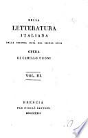 Della letteratura italiana