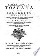 Della Lingua Toscana Libri due