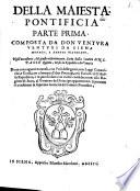 Della Majestà Pontificia