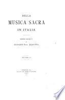 Della musica sacra in Italia