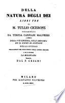 Della natura degli dei