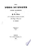 Della pena di morte