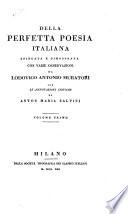 Della perfetta poesia italiana