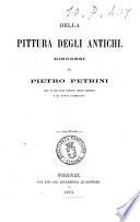 Della pittura degli antichi discorsi di Pietro Petrini