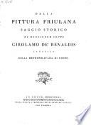 Della pittura friulana