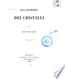 Della polisimmetria dei cristalli