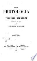 Della protologia di Vincenzo Gioberti