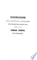 Della prova per confessione secondo il regolamento generale del processo civile Austriaco ... Versione dal Tedesco (etc.)