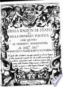 Della Ragion di Stato ...