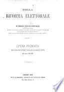 Della riforma elettorale