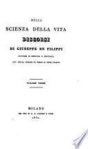 Della scienza della vita discorsi