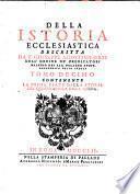 Della storia del quinto secolo della chiesa