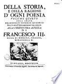 Della storia e della ragione d'ogni poesia, + indice universale della storia... Milano 1752 di Franc. Saver. Quadrio