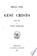 Della vita di Gesu Cristo