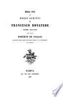 Della vita e degli scritti di Francesco Bonafede