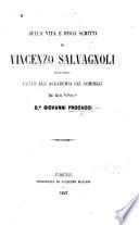 Della vita e degli scritti di Vincenzo Salvagnoli