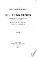 Della vita e delle opere di Edoardo Fusco