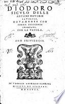 Delle antiche historie favolose