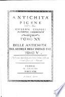 Delle antichità picene