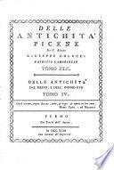Delle Antichitá Picene