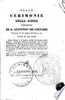Delle cerimonie della messa operetta