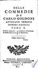Delle commedie. Seconda raccolta