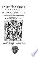 Delle famiglie nobili fiorentine