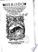 Delle guerre de'Greci et de Persi