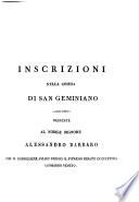 Delle inscrizioni veneziane