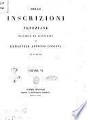 Delle inscrizioni veneziane raccolte ed illustrate da Emmanuele Antonio Cicogna