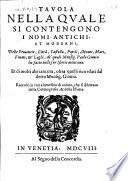 Delle istorie del suo tempo di mons. Paolo Giouio da Como, vescouo di Nocera, tradotte da M. Lodouico Domenichi, prima [-seconda] parte. Con vna Selua di varia istoria di Carlo Passi, nella quale si ha piena notitia delle cose più rare, che sono state ricordate sommariamente da esso monsignor Giouio. Et vn Supplimento del signor Girolamo Ruscelli, fatto sopra le medesime istorie. Et vn'Indice de' nomi antichi, ... Con la tauola, & le postille in margine, che in esse istorie si contengono