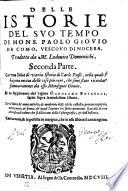 Delle Istorie Del Suo Tempo
