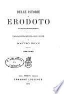 Delle istorie di Erodoto d'Alicarnasso