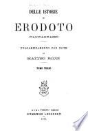 Delle Istorie di Erodoto ...