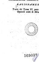 Delle macchine aerostatiche. Ragionamento