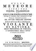 Delle meteore libri tre
