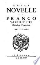 Delle Novelle di Franco Sacchetti