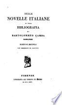 Delle novelle italiane in prosa bibliografia