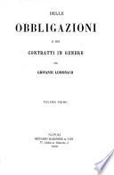 Delle Obligazioni e dei Contratti in genere