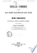 Delle ombre prodotte dai corpi illuminati dal sole