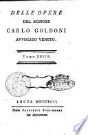 Delle opere del signore Carlo Goldoni avvocato veneto. Tomo 1. 31.! - Lucca presso Francesco Bonsignori, 1788-1793
