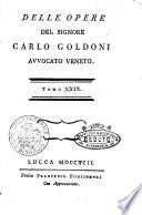 Delle opere del signore Carlo Goldoni avvocato veneto. Tomo 1. 31.! - Lucca presso Francesco Bonsignori, 1788-1793