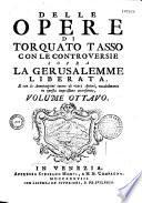 Delle Opere di Torquato Tasso
