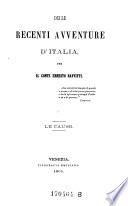 Delle recenti avventure d'Italia