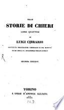 Delle storie di Chieri libri quattro