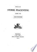 Delle Storie Piacentine [Libri 25]