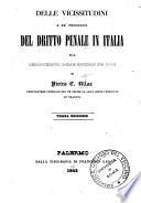 Delle vicissitudini e de' progressi del dritto penale in Italia, dal risorgimento delle lettere sin oggi